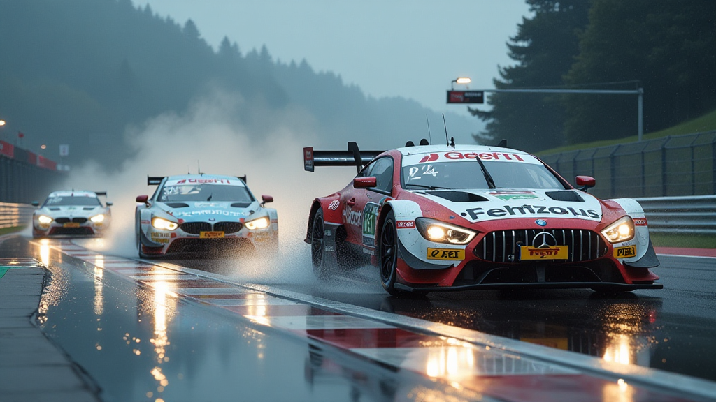 DTM-Training Spielberg: Abbruch wegen Aquaplaning, AMG überraschend stark