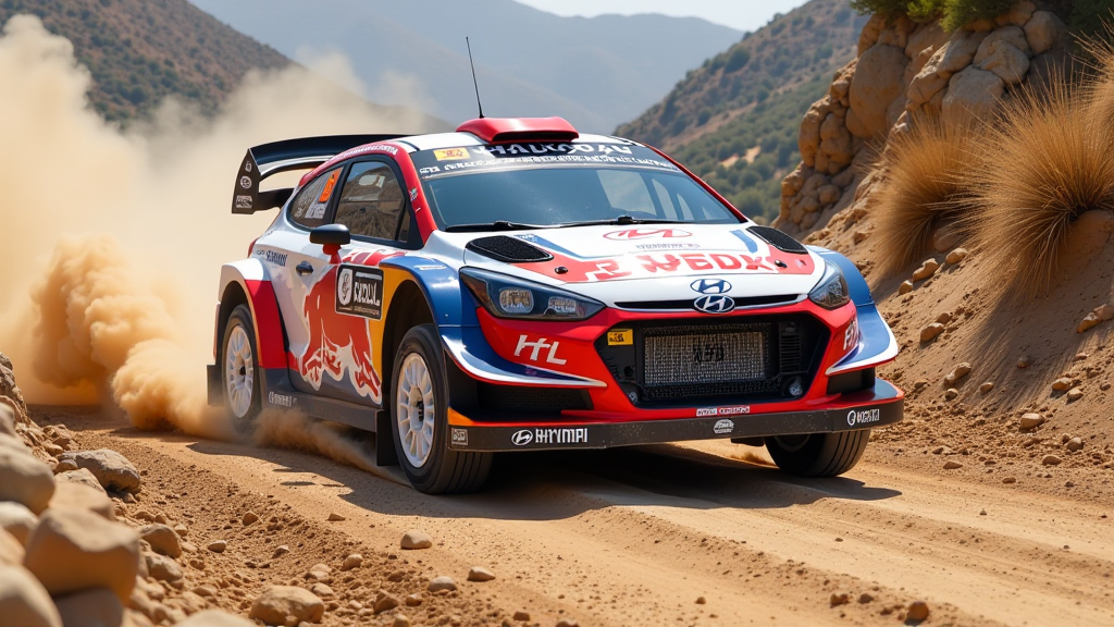 WRC Akropolis-Rallye 2024: Reifen-Dramen befallen Hyundai