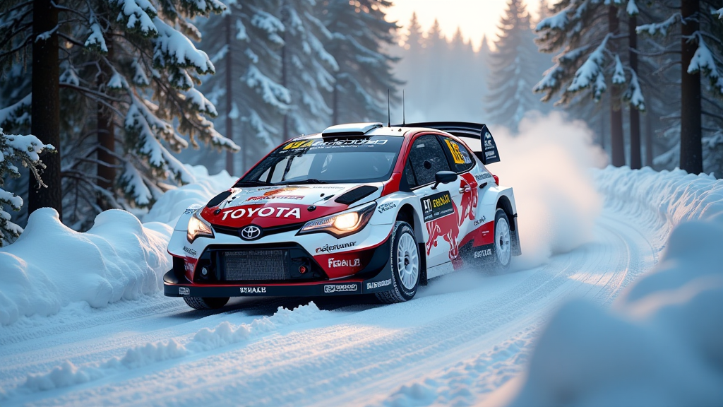 WRC Rallye Finnland 2024: Toyota-Dreifachführung am Freitag