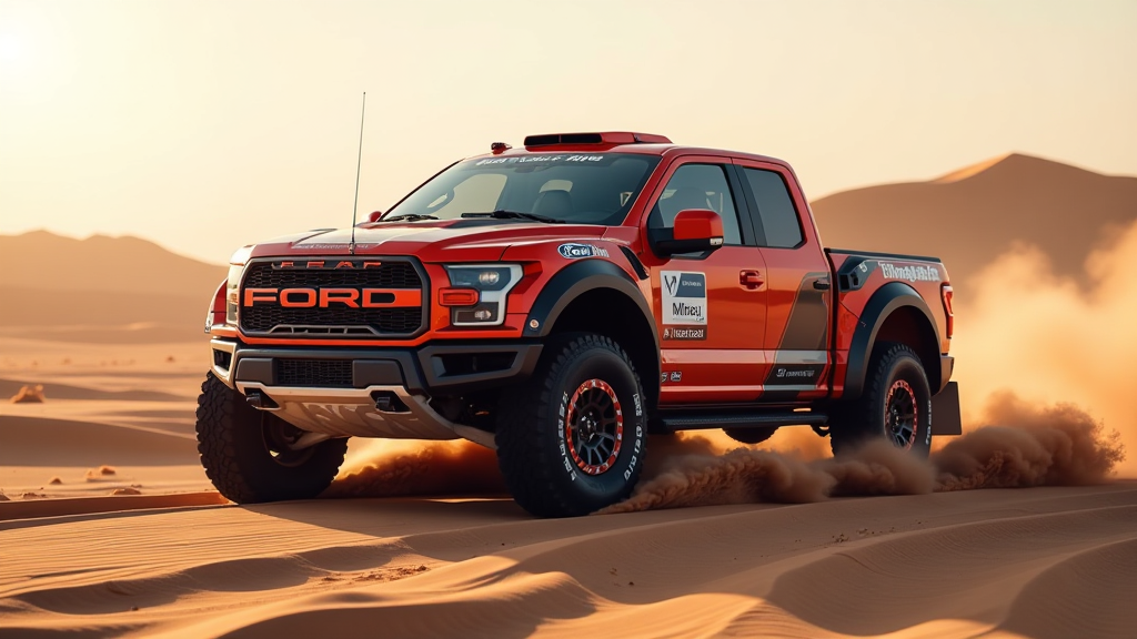 Rallye Dakar 2025: Ford präsentiert in Goodwood den neuen Raptor T1+