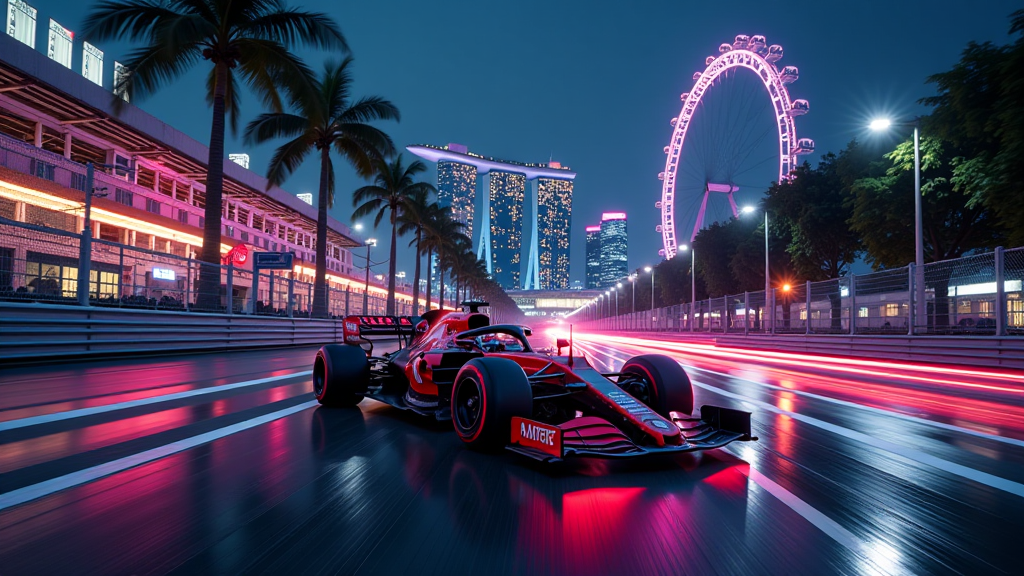 Live im TV und Stream: Alle TV-Infos zum Formel-1-Rennen in Singapur 2024