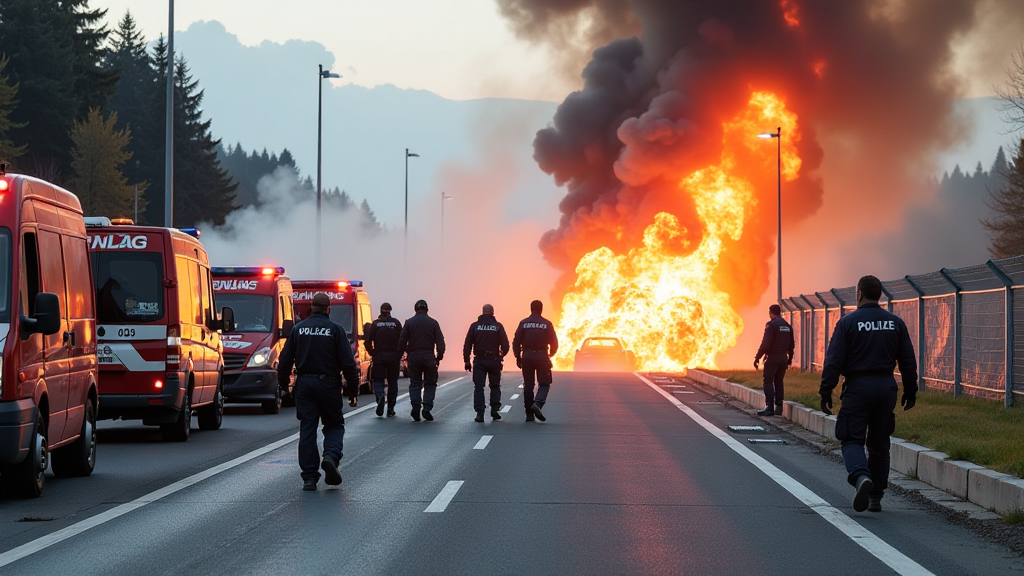 Explosion im NLS-Fahrerlager