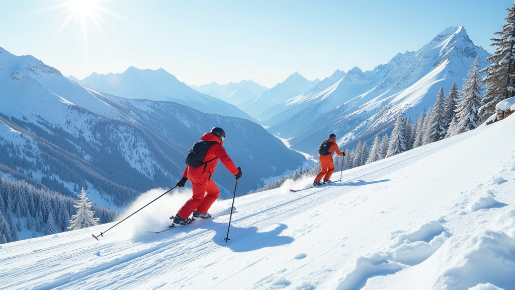 Geöffnete Skigebiete zum Skifahren im September