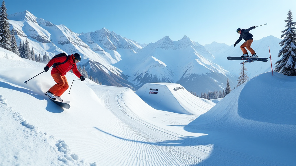 Funpark: 7 der besten Snowparks in den Alpen