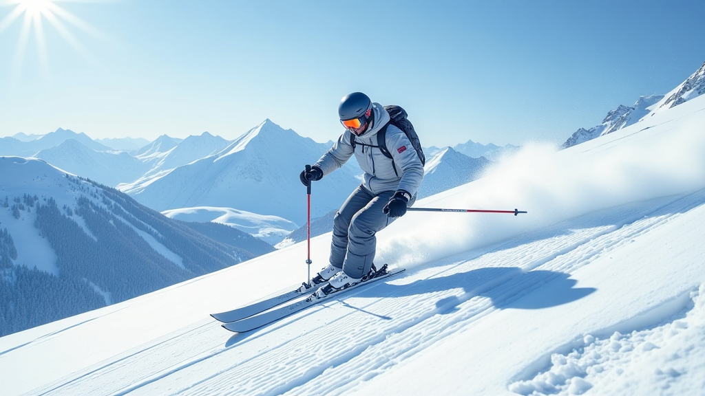 Richtig Skifahren: Ziehwege und flache Passagen elegant meistern