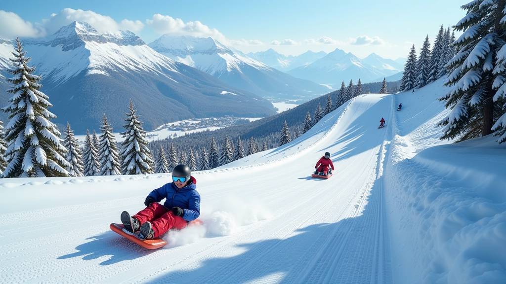 Die 10 besten Rodelbahnen zum Schlittenfahren