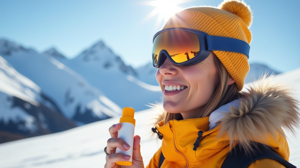 Sonnenschutz: Die richtige Gesichtspflege beim Skifahren