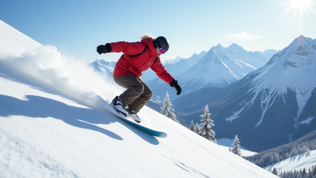 Snowboarden: Wie meistert man flache Pistenabschnitte?