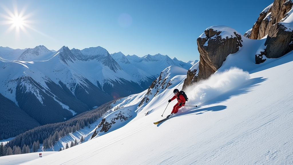 Gamsleiten II: Herausforderung für geübte Skifahrer