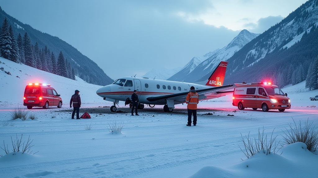 Vier Tote nach Flugzeugabsturz in österreichischem Skigebiet