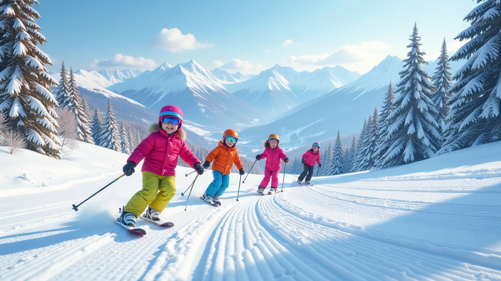 Die besten Kinderländer: Wo deine Kinder am liebsten Ski fahren