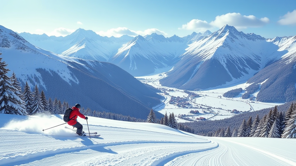 8 Skigebiete mit sehr langen Pisten