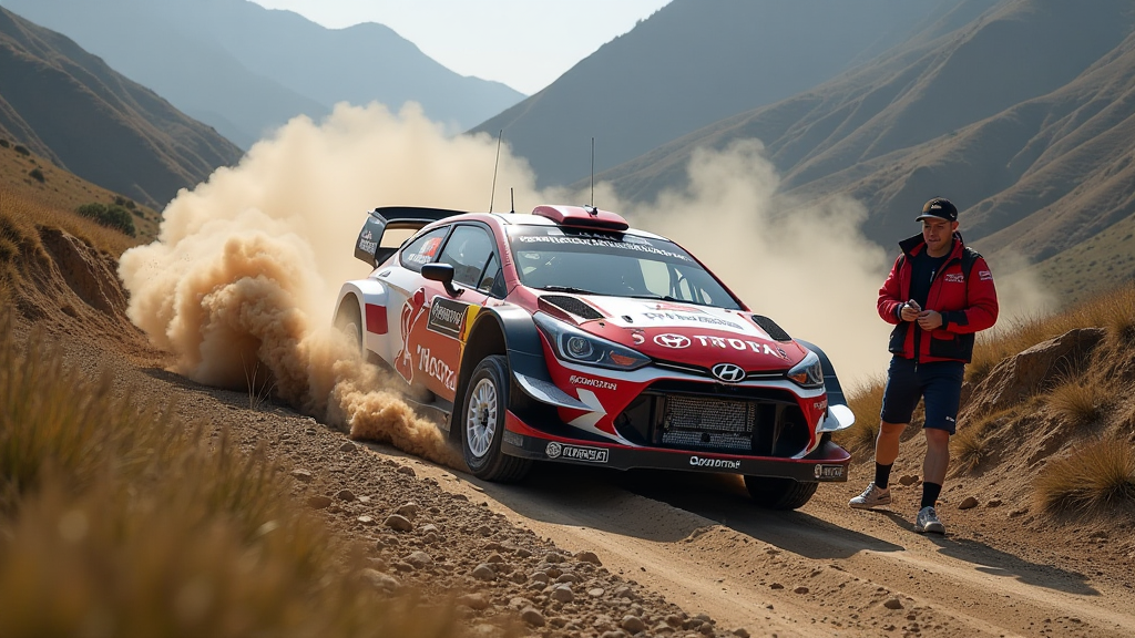 WRC Rallye Chile 2024: Evans nach Zeitgutschrift wieder vorn