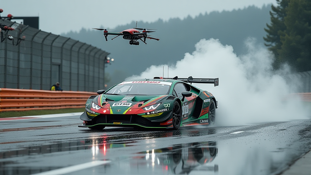 Dramatische Ereignisse beim DTM-Training in Hockenheim: Drohnenabsturz und Überraschungsbestzeit