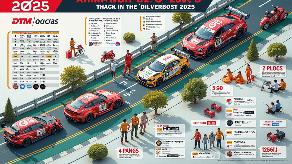 DTM-Kalender 2025 präsentiert: Warum Vila Real und Salzburgring fehlen