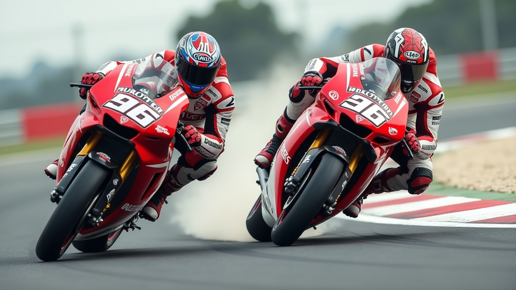 entscheidenden motogp titelkampfs
