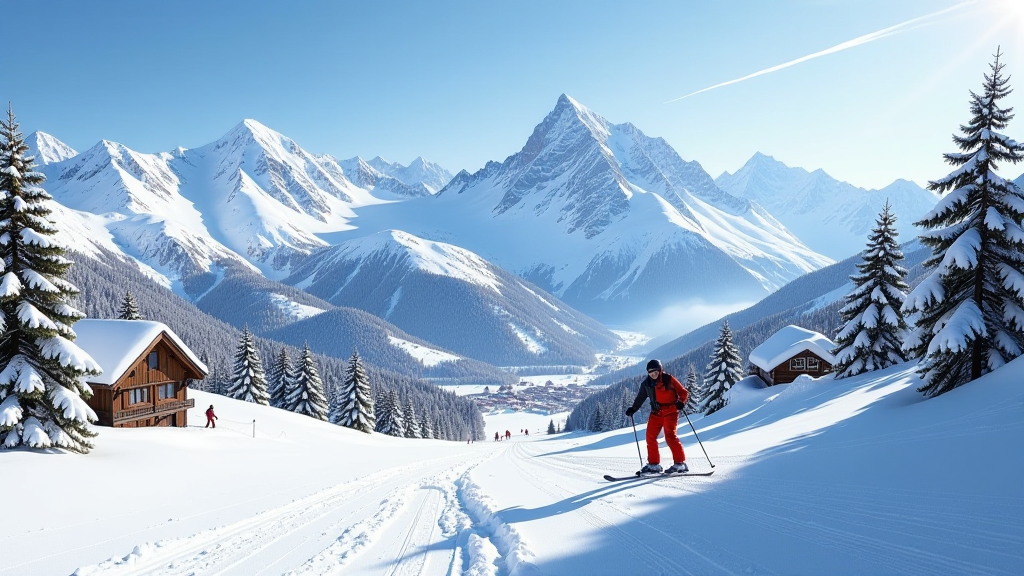 Die 10 größten Skigebiete in Frankreich