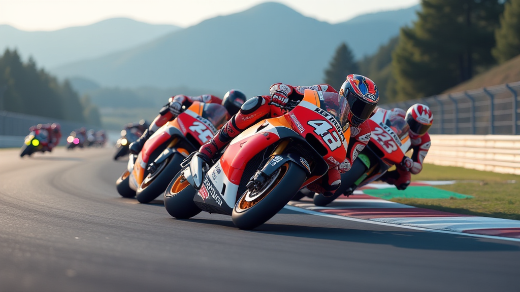 motogp action australien