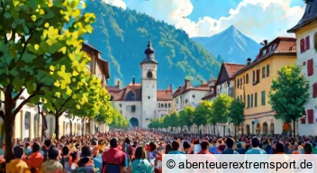 Das Publikum und die sozialen Medien während der Tour of Austria Das Publikum und die sozialen Medien während der Tour of Austria