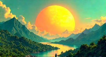 Die Hoffnung: Sonnenschein und das Potenzial Die Hoffnung: Sonnenschein und das Potenzial