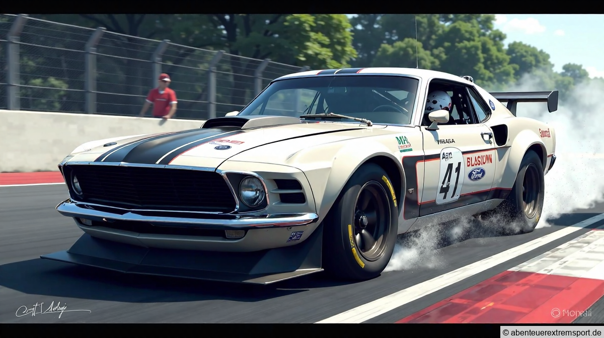 Ford Mustang GT3 siegt beim ADAC Truck-GP und begeistert die Fans Ford Mustang GT3 siegt beim ADAC Truck-GP und begeistert die Fans