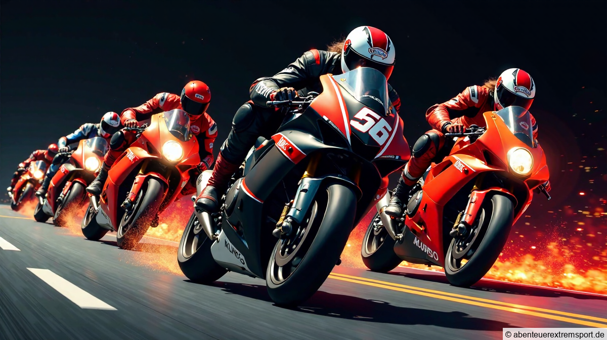 Hochgeschwindigkeits-Wettbewerb: Drama, Sturz und Emotionen im Motorradrennen Hochgeschwindigkeits-Wettbewerb: Drama, Sturz und Emotionen im Motorradrennen