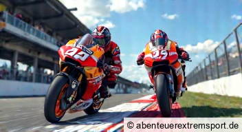 Rivalität und Respekt: Das Duell der Marquez-Brüder im Sprint Rivalität und Respekt: Das Duell der Marquez-Brüder im Sprint