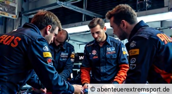 Teamarbeit UND Zusammenhalt: Die Rolle des Teams im Motorsport Teamarbeit UND Zusammenhalt: Die Rolle des Teams im Motorsport
