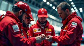 Teamarbeit und Zusammenhalt: Ferrari als Einheit Teamarbeit und Zusammenhalt: Ferrari als Einheit