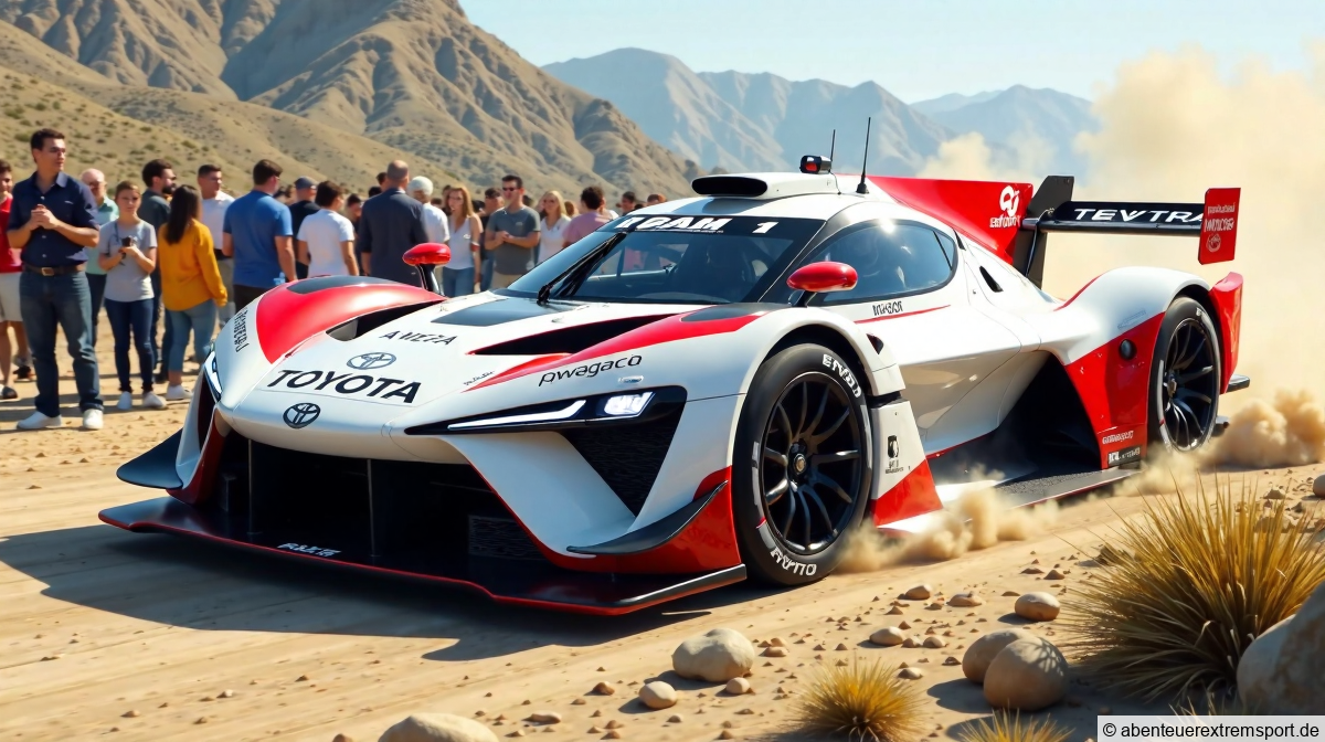 Toyota debütiert wasserstoffbetriebenes Rallyeauto beim Weltmeisterschafts-Event Toyota debütiert wasserstoffbetriebenes Rallyeauto beim Weltmeisterschafts-Event